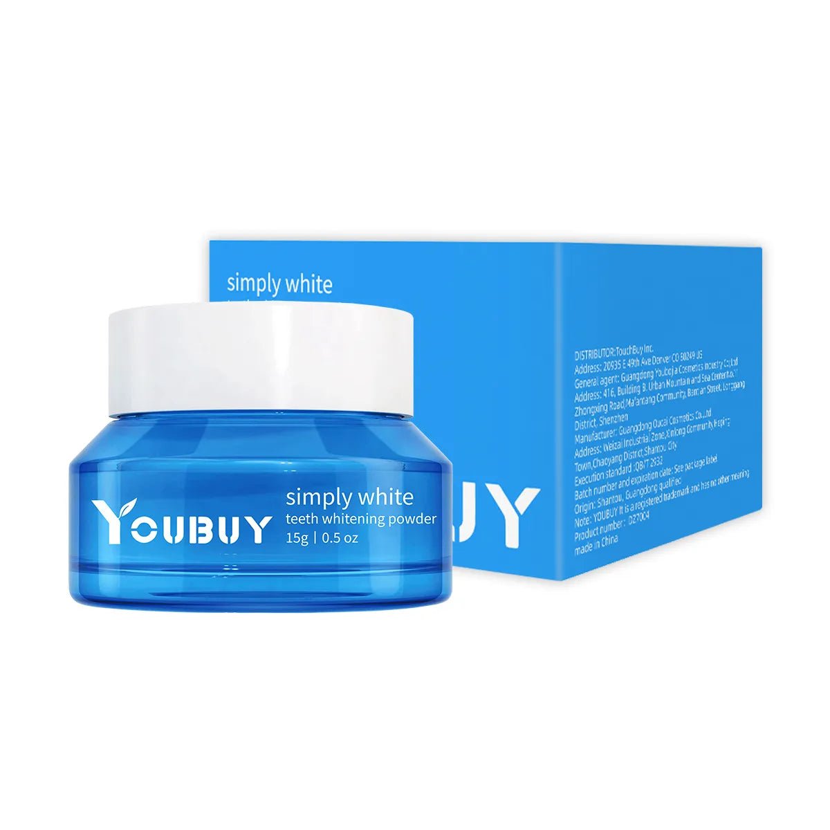 YOUBUY Teeth Whitening Brightening Powder - BH Comfy Cozy